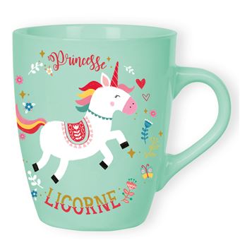 Princesse licorne - coffret avec mug - Boîte ou accessoire
