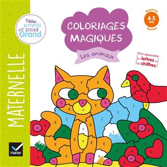 Coloriages magiques - Les animaux MS - 1
