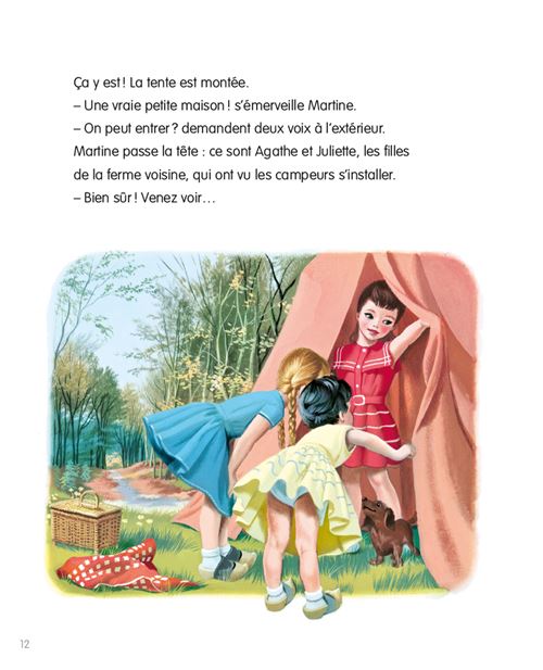 Jeu De Cubes Martine Et Ses Amis En Vacances - Télé Hachette 1971 - Complet
