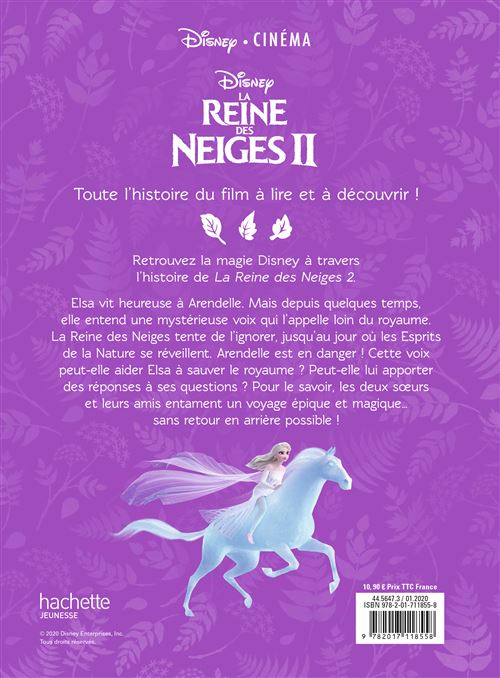 Nouvelle édition LA REINE DES NEIGES Disney Cinéma L