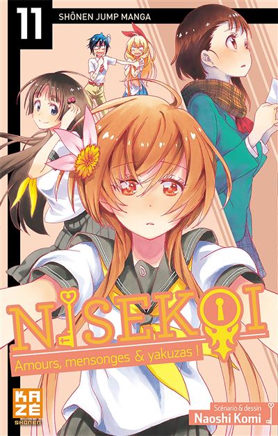 Vol.11 Nisekoi - Amours, mensonges et yakuzas! (Le bouquet de fleurs)