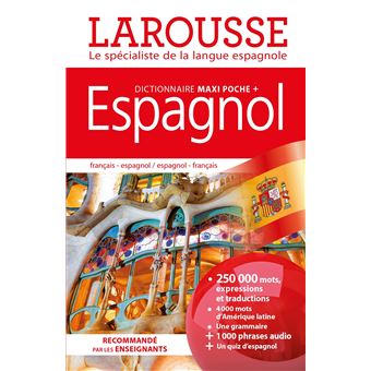 Dictionnaire Larousse Maxipoche Plus Espagnol - 1