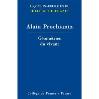 Géométries du vivant - 1