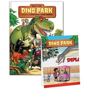 Dino Park - + calendrier 2024 - Dino Park - tome 01 + calendrier 2024  offert - Bloz, Arnaud Plumeri - cartonné, Livre tous les livres à la Fnac