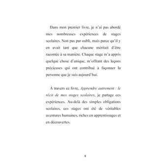Apprendre autrement : le récit de mes stages scolaires