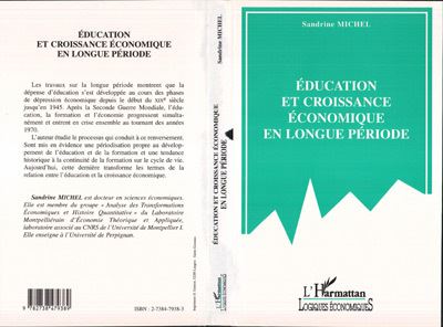 Education et croissance economique en longue periode
