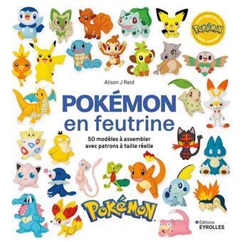 Pokémon en feutrine
