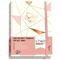 Agenda spécial Bullet journal à spirales rose 96 feuilles - 16,5 x 21,5 cm  - Cdiscount Beaux-Arts et Loisirs créatifs