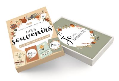 Mes prèmieres cartes. Mes souvenirs - N.E. 2023 Avec un livret et 30 cartes - Valentina Bonaguro - Sassi - Boîte ou accessoire - Jeux livres objets - Sassi