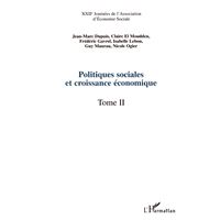 Politiques sociales et croissance économique