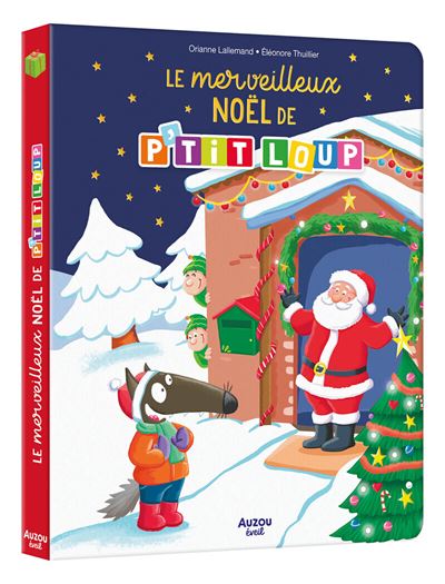 couverture de : Le merveilleux no&euml;l de p'tit loup