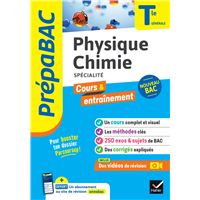 Prépabac - Physique-Chimie Tle générale (spécialité) - Bac 2026