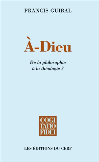 À-dieu - Francis Guibal - broché