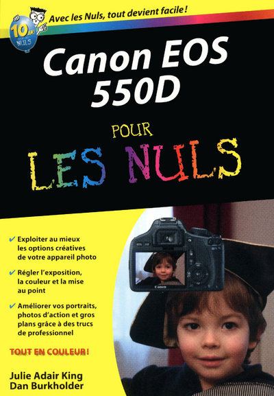 Appareil photo CANON EOS 550D, vendu avec objectif CANON