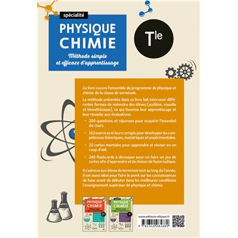 Spé Physique-chimie - Terminale - Méthode simple et efficace d'apprentissage