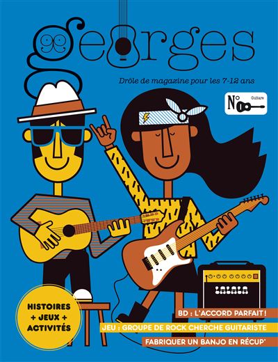 Magazine Georges n°68 Guitare - Fev/mars 2024 - Cléry Dubourg - Maison Georges-Grain De Sel - broché - Revue