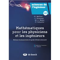 Mathématiques pour les physiciens et les ingénieurs