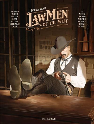 Go West : Lawmen - volume 04 - histoire complète - Tiburce Oger - Bamboo Eds - cartonné - Bande dessinée
