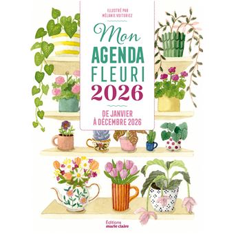 MON AGENDA FLEURI 2026 - 1