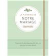 Le planning de notre mariage
