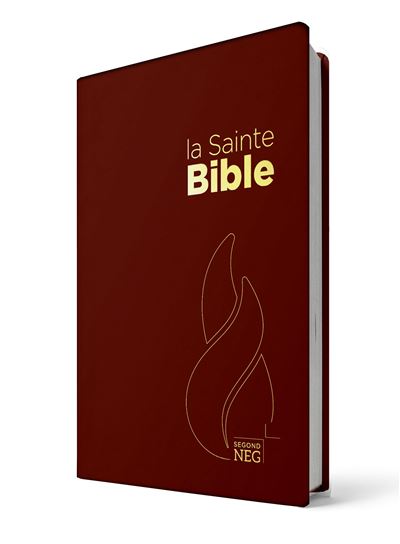 Bible Segond NEG, Compacte, Grenat Couverture Souple, Flexa - Broché ...