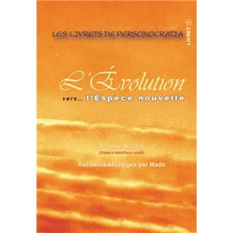 L'Evolution vers... l'espèce nouvelle - Livret 1 - 1