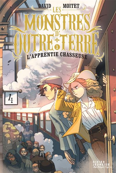 Les Monstres d'Outre-terre, tome 1 - L'apprentie-chasseuse - David Moitet (2024)