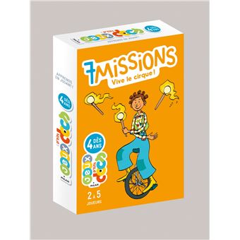 couverture de : 7 missions vive le cirque !