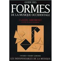 Guide des formes de la musique occidentale
