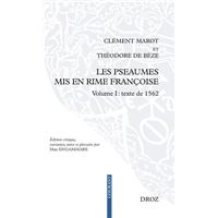 Les Pseaumes mis en rime françoise