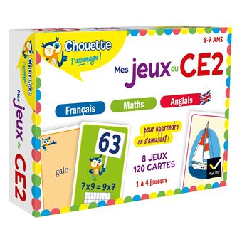 Chouette - Mes jeux du CE2 en français, maths, anglais - 1