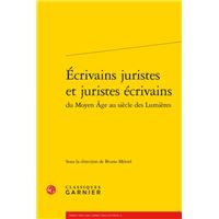 Écrivains juristes et juristes écrivains
