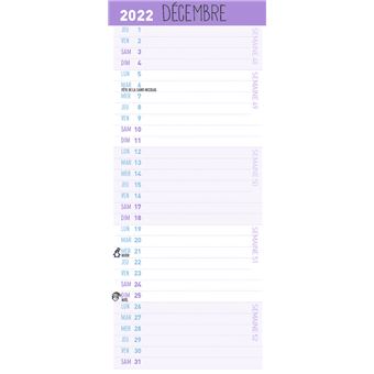 Frigobloc Mensuel 2024 - Calendrier d'organisation familiale / mois (de  sept. 2023 à déc. 2024)