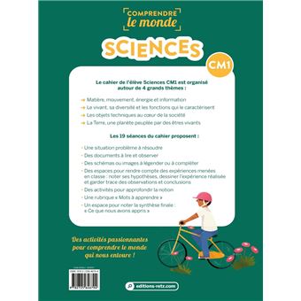 Comprendre le monde - Sciences CM1 - Cahier de l'élève