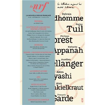 La Nouvelle Revue Française - 1