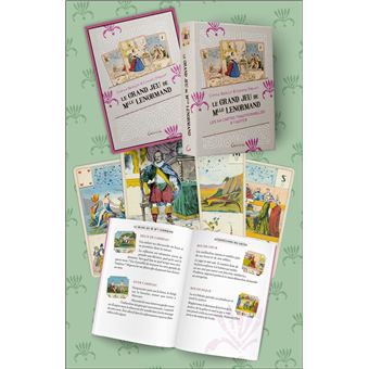 Ancien Grand Jeu De Mlle Lenormand – BP Grimaud – Tarot Divinatoire Fin XIXème