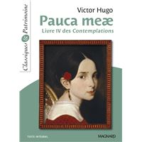 Pauca Meae - Livre IV des Contemplations - Classiques et Patrimoine
