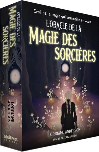 Coffret L'oracle de la magie des sorcières 44 cartes - Lorriane Anderson - Intuitives - Boîte ou accessoire - Jeux livres objets