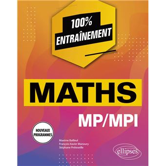 Mathématiques MP/MPI - Programme 2022 - 1
