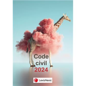 Code civil 2024 - Jaquette Girafe nuage - 1