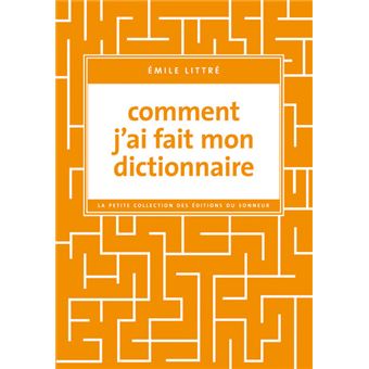 Comment j'ai fait mon dictionnaire - 1