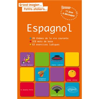 Grand imagier… petits ateliers… Le vocabulaire espagnol en images ..., image size:340x340