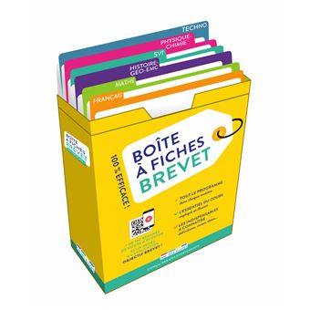 Boîte à fiches Brevet