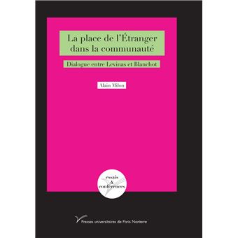 La place de l'étranger dans la communauté - 1