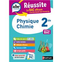 ABC Réussite physique chimie 2de