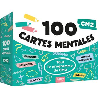 100 cartes mentales - tout le programme de cm2