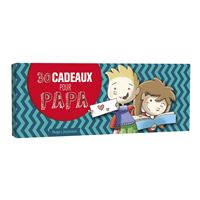 Chéquier 30 cadeaux pour Papa