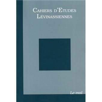 Cahiers d'études lévinassiennes n°7 - 1