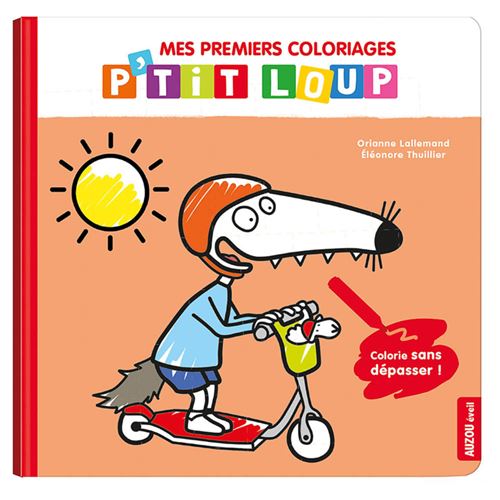 Mes premiers coloriages - p'tit loup - les jouets
