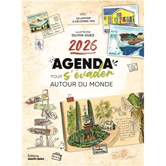Agenda pour s'évader autour du monde 2026 - 1